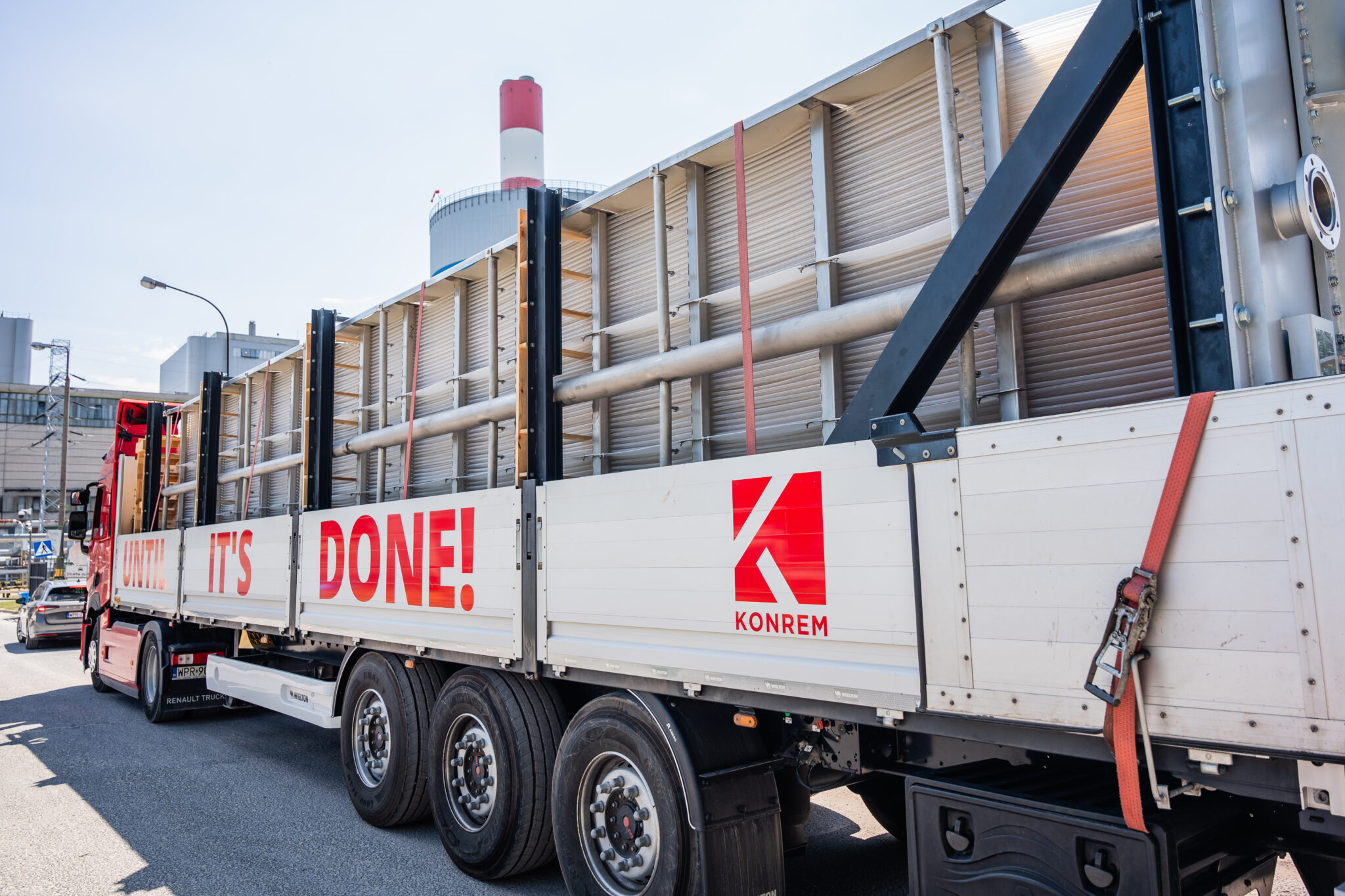 ORLEN Termika – projekt, produkcja, transport i&nbsp;montaż 7 podgrzewaczy spalin oczyszczonych