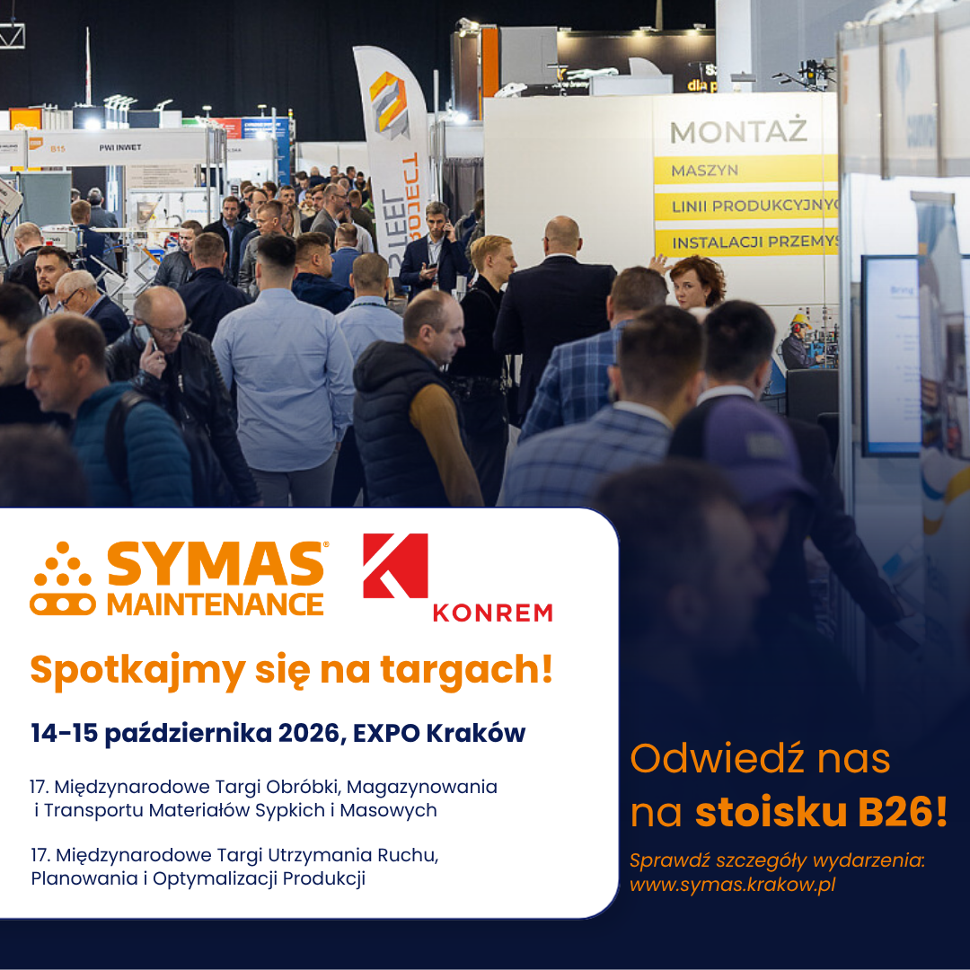 Spotkajmy się na&nbsp;SYMAS® i&nbsp;MAINTENANCE 2026