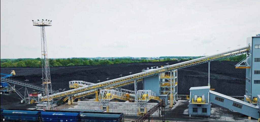 Instalacja do produkcji groszku węglowego